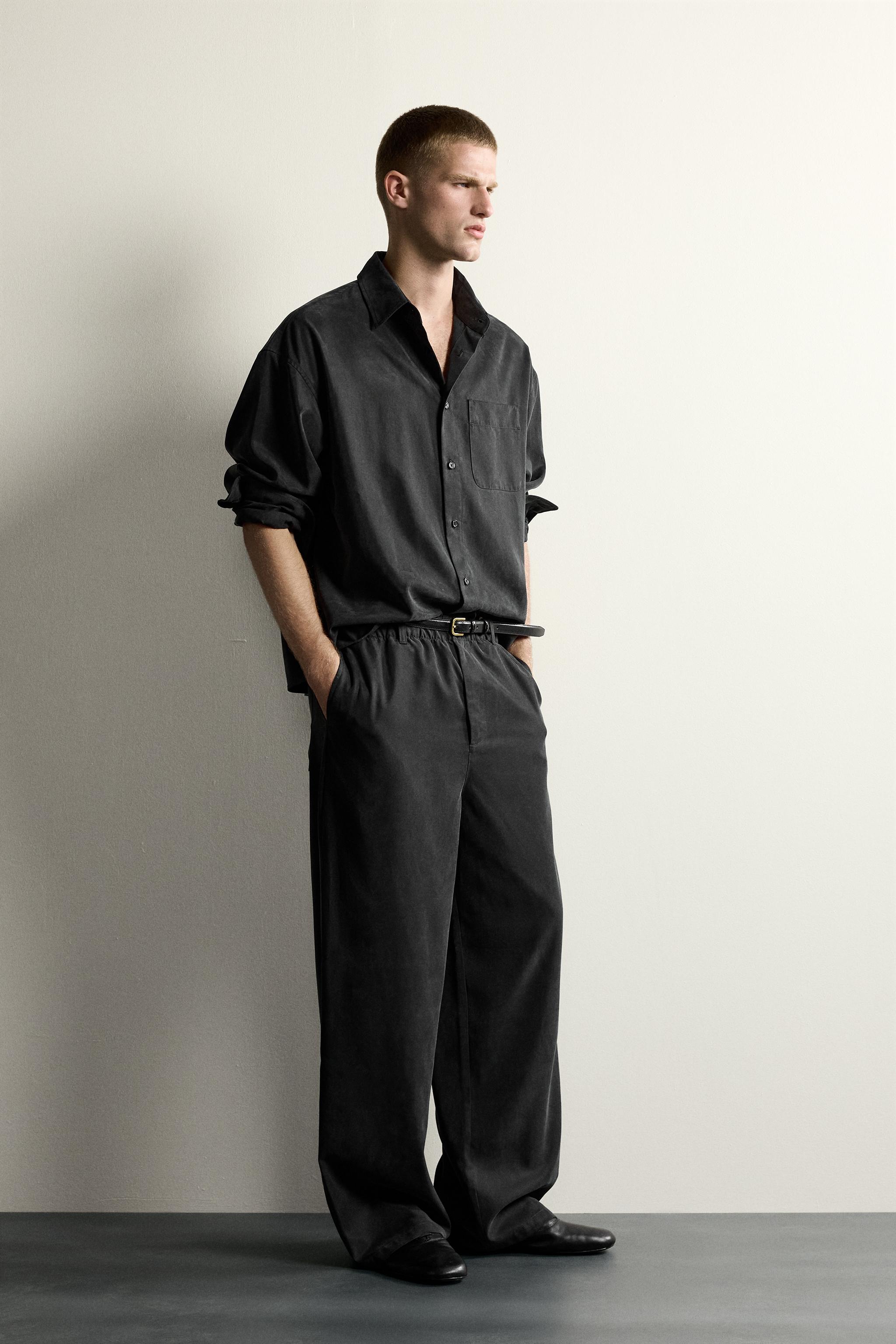 PANTALON FLUIDE COUPE DÉCONTRACTÉE